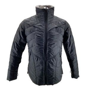 Columbia Jacket Womens Large Black Interchange Omni Heat Full Zip Ladies